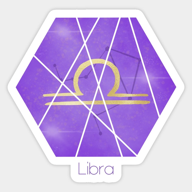 Libra zodiac sign Sticker by Home Cyn Home 